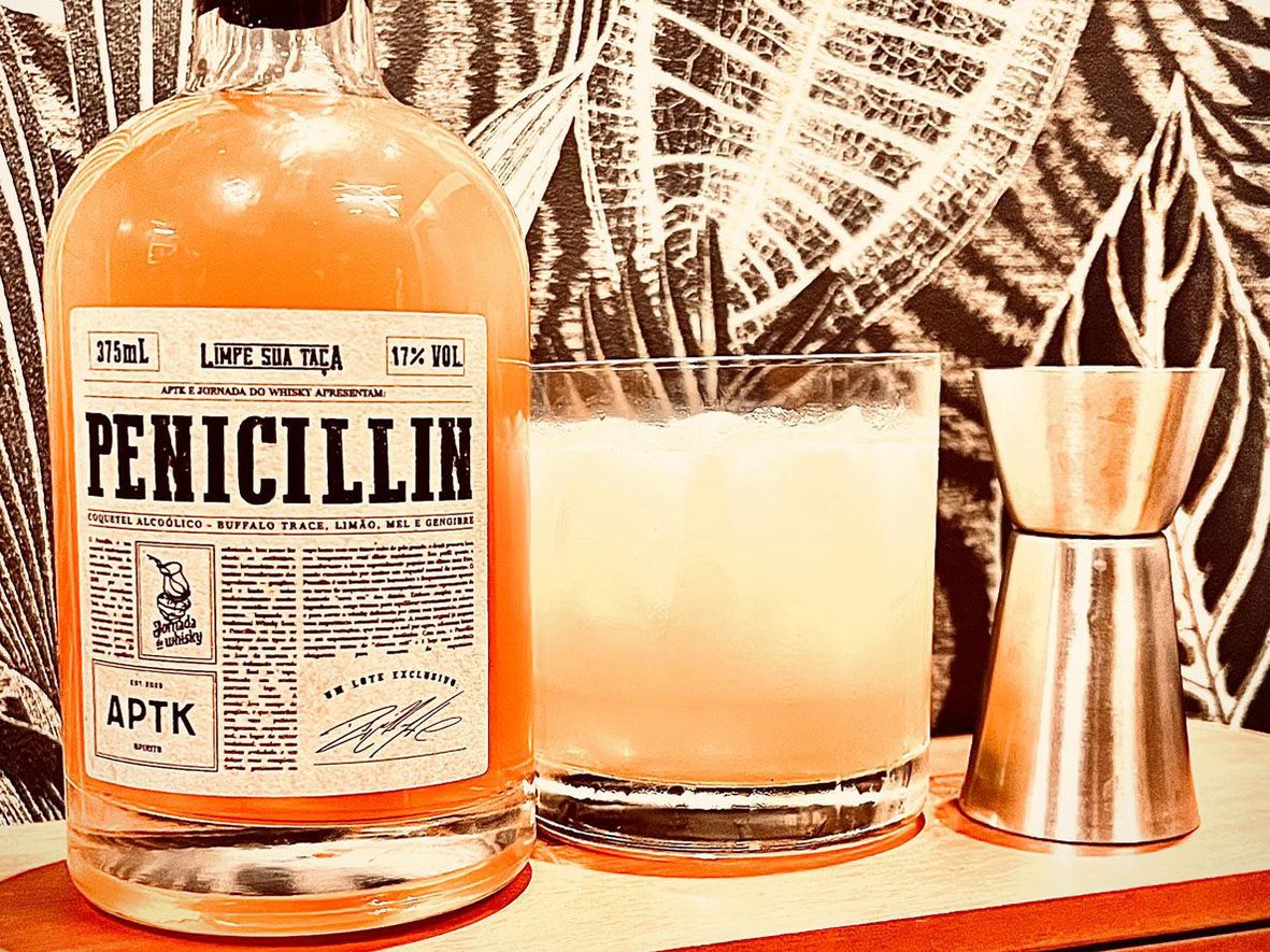Buffalo Trace, APTK Spirits e Jornada do Whisky se unem para lançar o clássico Penicillin em edição engarrafada limitada