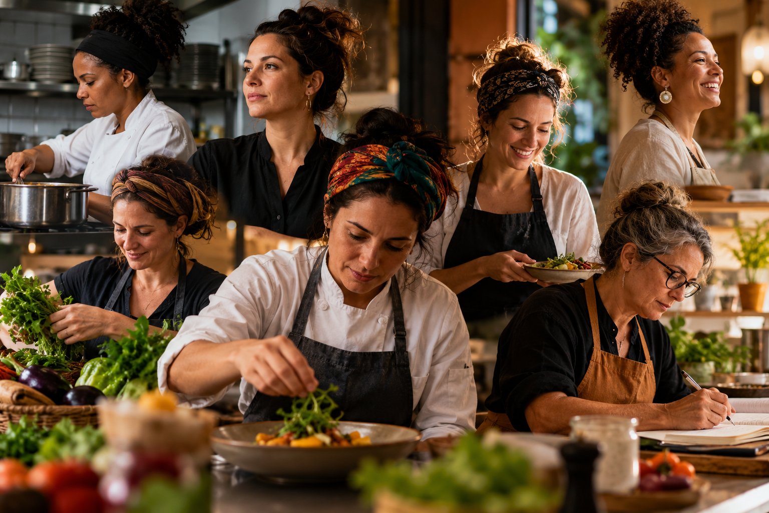 Mulheres na gastronomia: as muitas formas de transformar comida em trabalho, memória e futuro