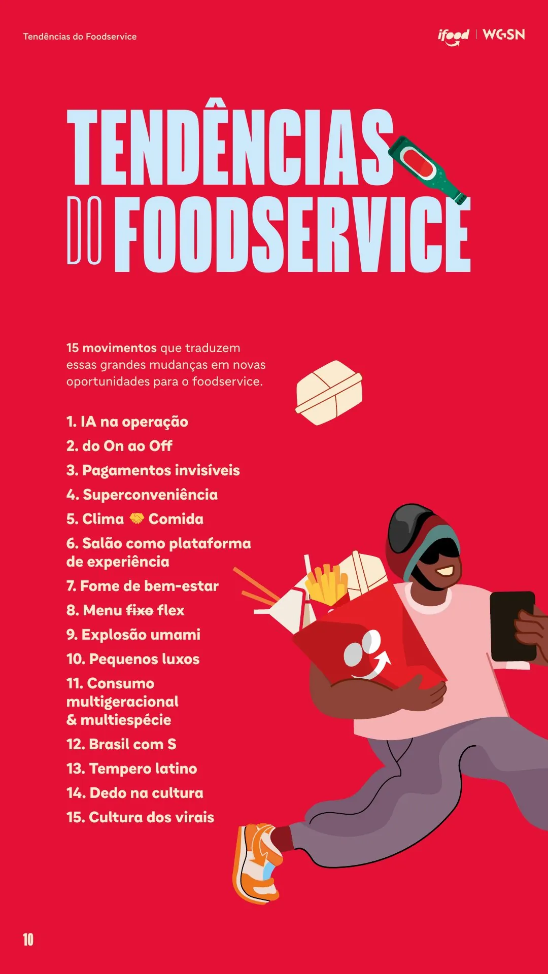 Lista das 15 tendências do foodservice mapeadas por iFood e WGSN