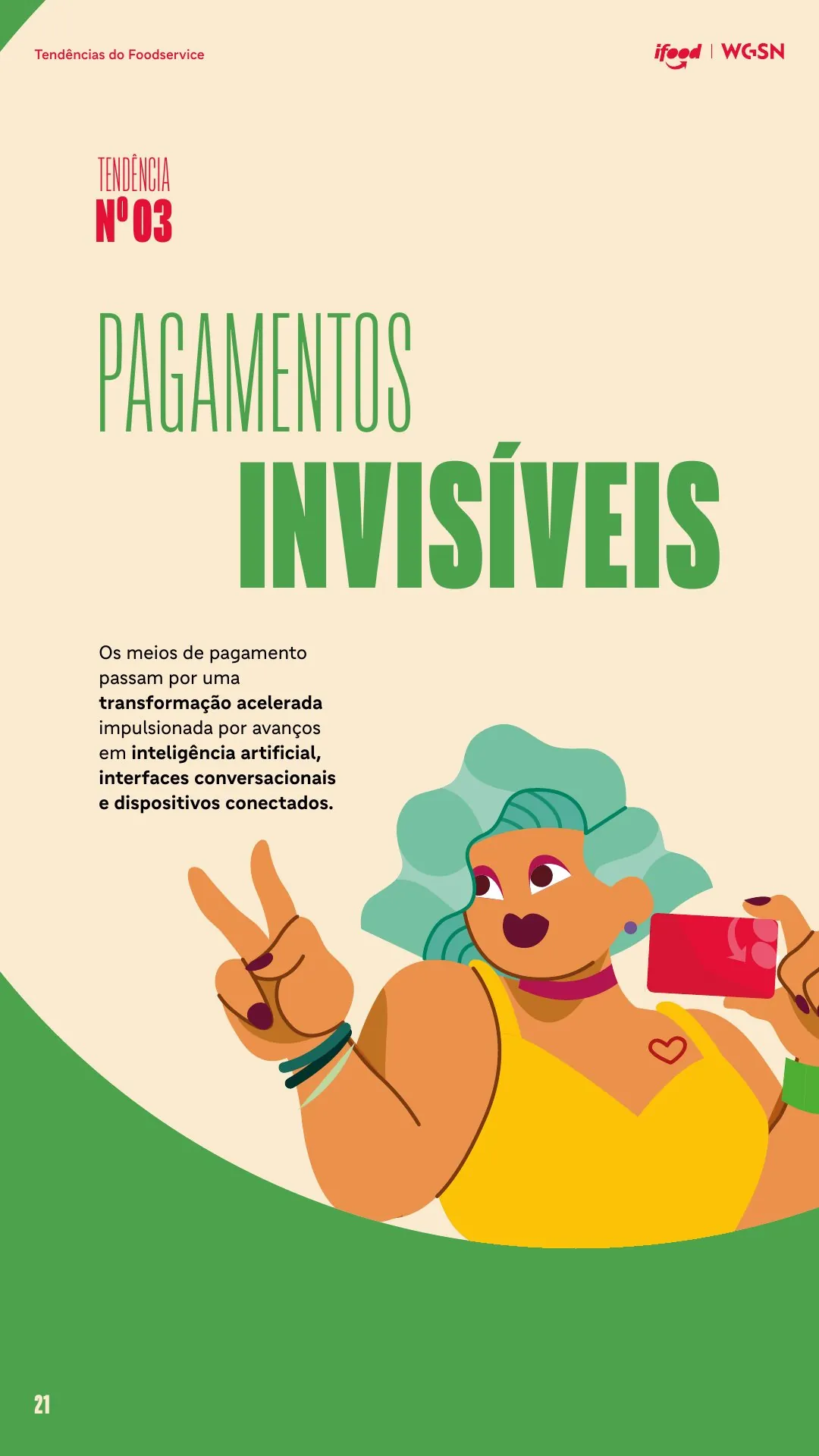 Tendência 3: pagamentos invisíveis no foodservice