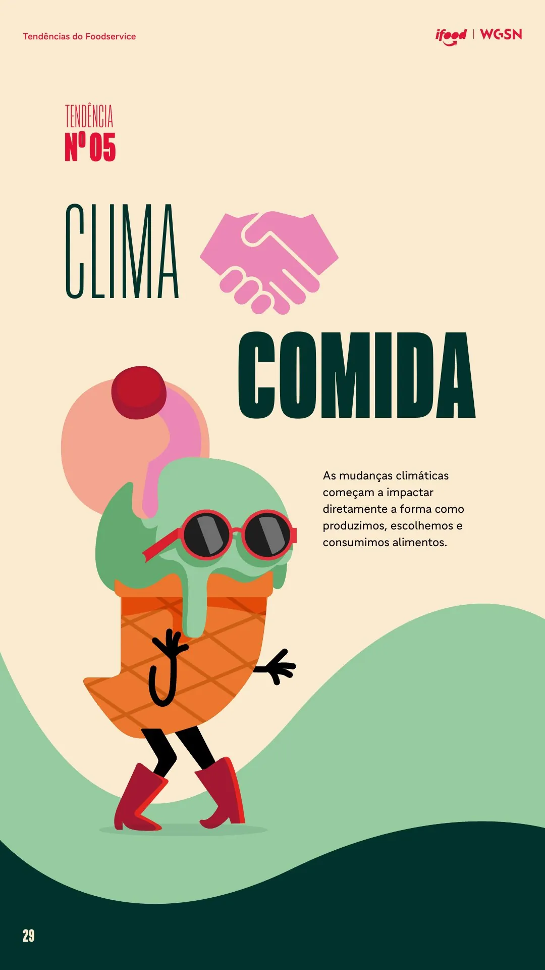 Tendência 5: Clima e Comida, o impacto das mudanças climáticas na alimentação